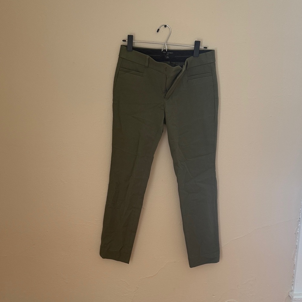 Banana Republic Dark Olive Trousers